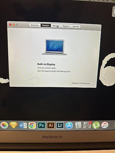 Apple MacBook: MacBook Air satılır! 2017-ci il, yaddaş 128gb. Xanım istifadə edib — 5