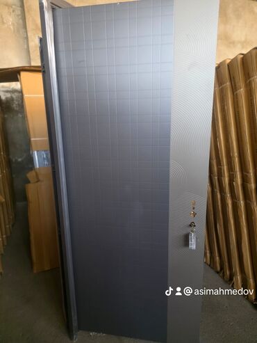 Giriş qapıları: Mənzil üçün Yeni Giriş qapısı 90x205 sm Çərçivə ilə, Zəmanətli, Pulsuz quraşdırma, Pulsuz çatdırılma — 8
