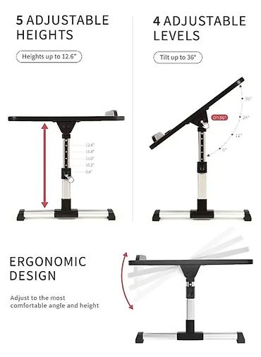 study lamp: Подставка для ноутбука Q8-1 черный Coolcold Art 3222 ОСОБЕННОСТИ — 5
