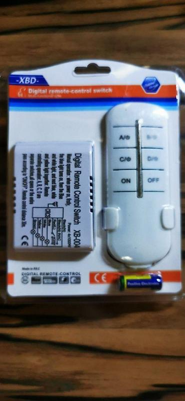 Rasveta: 🔘 PREKIDAČ SA DALJINSKIM UPRAVLJAČEM 220V 1CH / 2CH / 3CH / 4CH — 1