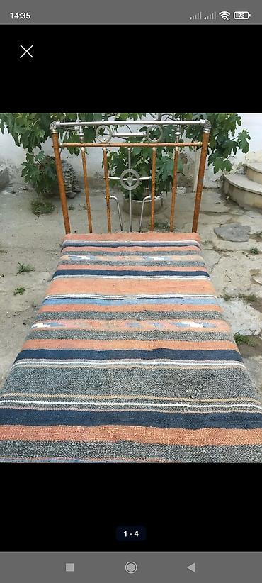 dowek: Metal çarpayı – retro dizayn - Material: möhkəm metal karkas — 3