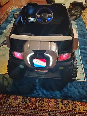 matasklet usaq: Uşaq üçün elektrikli avtomobil – off-road SUV üslubu - Güclü LED — 7
