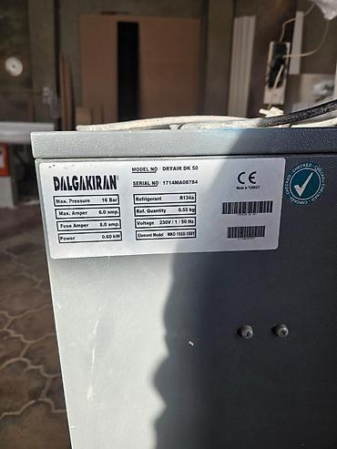 şar dolduran: Satılır – Dalgakıran DRYAIR DK 50 hava quruducusu (Türkiyə) Dalgakıran — 2