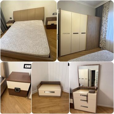 İkinəfərlik çarpayı, Termo, Dolab, 2 tumba, İşlənmiş