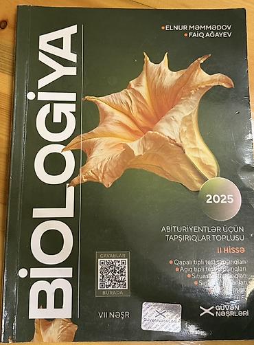 sintezler: İki test kitabı birlikdə 8 azn❗️ Məhsul: “BIOLOGIYA – Abituriyentlər — 2
