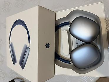 iphone hr: Apple AirPods Max, цвет Sky Blue - Полноразмерные беспроводные — 1
