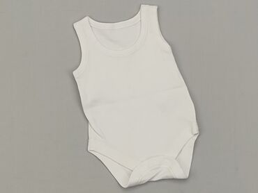 białe body niemowlęce na ramiączkach: Body, Marks & Spencer, Wcześniak, 
stan - Dobry