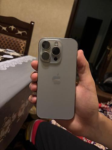 ucuz macbook pro: IPhone 15 Pro, 256 GB, Natural Titanium, Face ID, Simsiz şarj, Sənədlərlə — 1