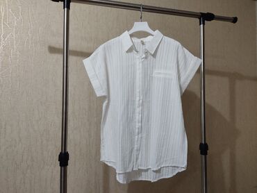 женские летние блузки цветочный принт: Рубашка, Классическая модель, Китай
