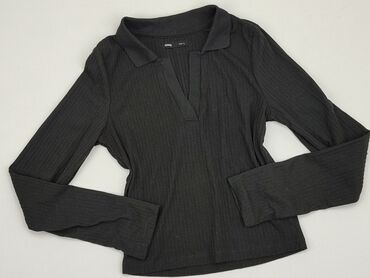 czarne bluzki z cyrkoniami: Bluzka Damska, SinSay, L, stan - Zadowalający