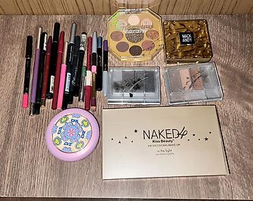 cins pencəklər: Kosmetik dəst, >10 məhsul, İşlənmiş, Ünvandan götürmə — 2