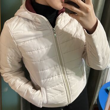 турецкий куртка: Женская куртка M (EU 38), цвет - Молочный