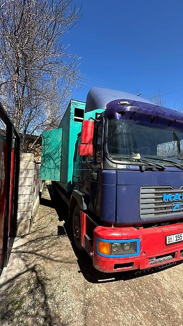 ман 814: Срочно!!! Грузовой автомобиль MAN с фургоном - Тип — 3