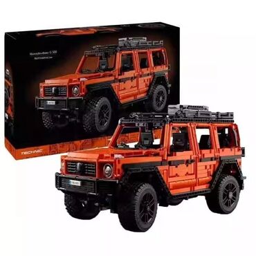 набор юного художника: Конструктор Mercedes-Benz G 500 для взрослых и детей, состоящий из