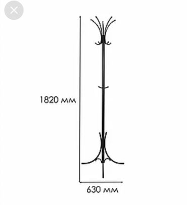 Вешалки: Напольные Вешалки Напольная вешалка Стоячая вешалка Вешалка для одежды — 9