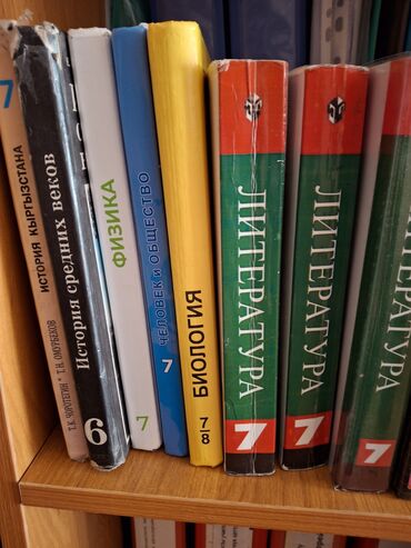информатика китеп 6 класс: Набор учебников для 7-х классов, включающий в себя различные предметы