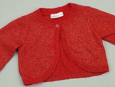 czerwona sukienka z bufiastymi rękawami: Cardigan, So cute, 12-18 months, condition - Very good