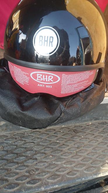 Oprema za bicikliste: Otvorena (jet) kaciga za skuter/motocikl - Brend: Sparco (plavo-bela) — 16