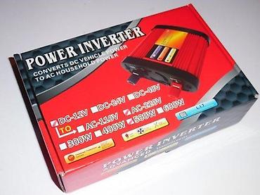 Pretvarači napona: Pretvarač napona 12V DC na 220V AC – 500W Karakteristike: - — 5