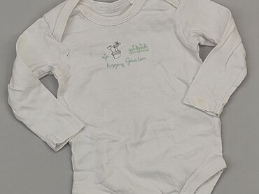 białe body niemowlęce z falbanką: Body, 3-6 m, 
stan - Dobry