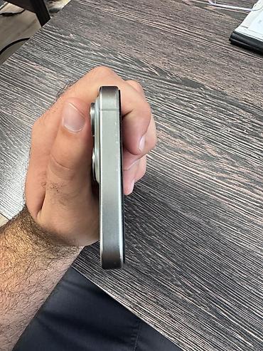 işlənmiş ucuz soyuducu: IPhone 15 Pro Max, 256 GB, Gümüşü, Zəmanət, Face ID, Sənədlərlə — 2