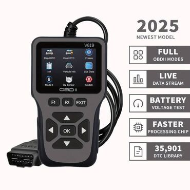 Alati za automobile: OBDII dijagnostički skener V619 – 2025 Newest Model - Podržani puni — 2