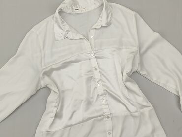 białe bluzki z krótkim rękawem eleganckie: Shirt, SinSay, M (EU 38), condition - Good