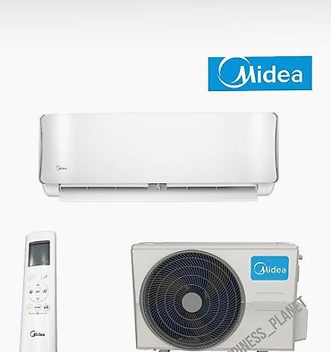 35000: Сплит-система, Midea, Новый, 35-40 м², Классический — 2