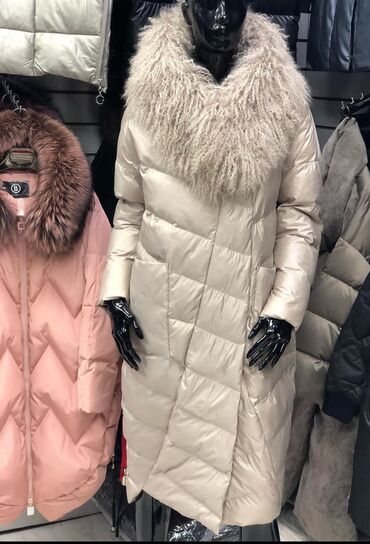 куртки длинные женские зимние: Пуховик, 4XL (EU 48), 5XL (EU 50)