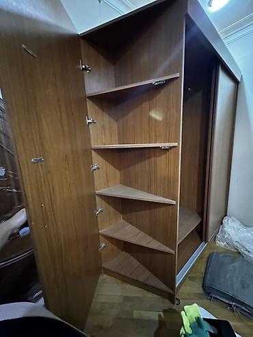 İşlənmiş, 2 qapılı, Təkərli, Qəhvəyi, Kupe, Künc dolab