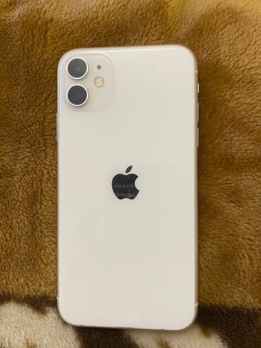 iphone 11 arxalıq: IPhone 11, 256 ГБ, Белый, Отпечаток пальца, Беспроводная зарядка, Face ID