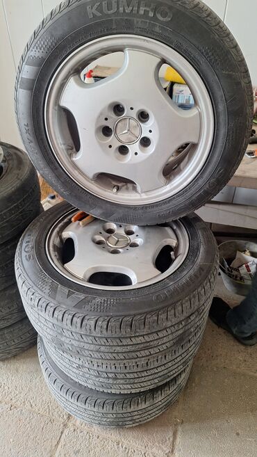215 55 17 шины лето: İşlənmiş Disk təkər Mercedes-Benz 215 / 55 / R 16, 5 Boltlu