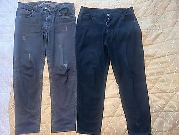 Cinslər: Kişi şalvarları – 2 ədəd paket 1) Tünd göy klassik şalvar - Rəng — 7