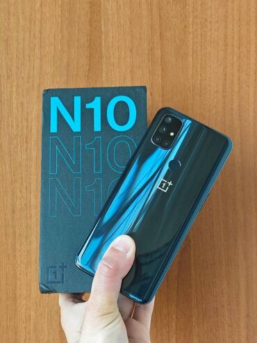 телефон флай металлический корпус: OnePlus Nord N10 5G, 128 GB, rəng - Göy