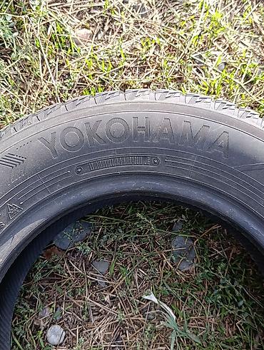 Шиналар жана дисктер: Зимняя шина Yokohama ICE GUARD (IG) 185/65 R14 86Q, состояние хорошее — 2