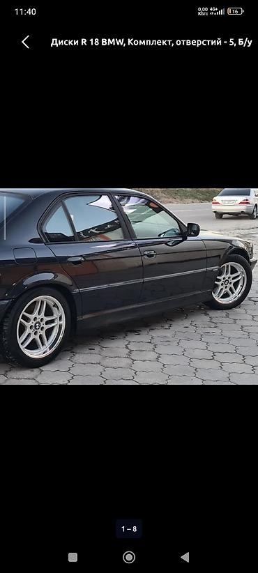 диски 16 железные: Литые диски BMW 37 стиль + шины Michelin разнаширокий - Оригинальные — 7