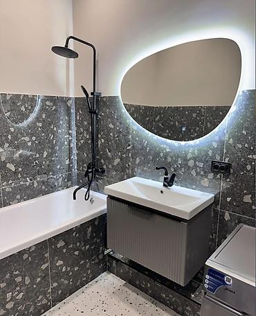 Посуточная аренда квартир: 2 комнаты, Душевая кабина, Постельное белье, Кондиционер — 9