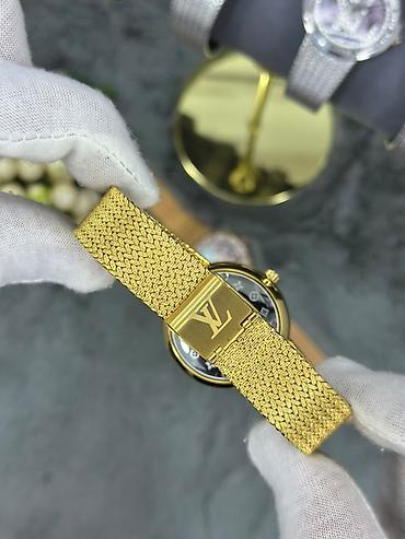 mirvari muncuq: Yeni, Qol saatı, Louis Vuitton, rəng - Qızılı — 3