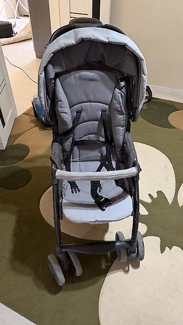 коляски чикко: Коляска, Chicco, цвет - Серебристый, Б/у, Самовывоз, Платная доставка — 5