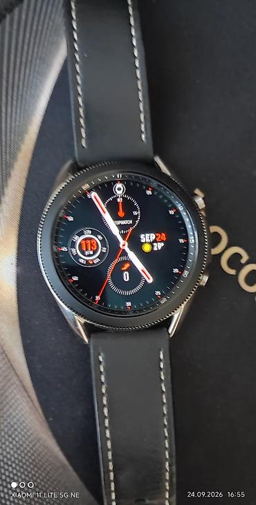 Smart saatlar: Məhsul: Samsung Galaxy Watch3 (45 mm) Xüsusiyyətlər: - Klassik — 1