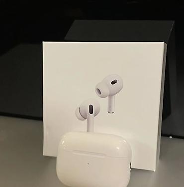 airpods pro 1: Yeni Simsiz (Bluetooth) Qulaqcıqlar, Apple, rəng - Ağ — 2