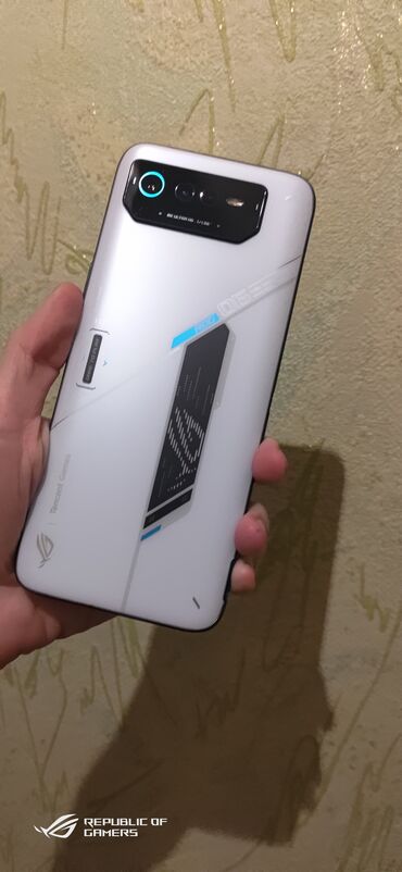 sim nar nomreler: Asus ROG Phone 6, 512 GB, rəng - Ağ, İki sim kartlı