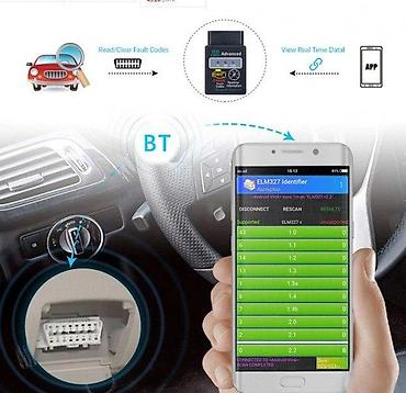 Alati za automobile: OBD2 Bluetooth dijagnostički adapter V1.5 – za Android i iOS Opis: - — 7