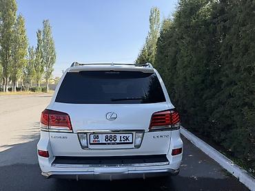 Lexus: Lexus LX: 2013 г., 5.7 л, Автомат, Бензин, Жол тандабас — 6
