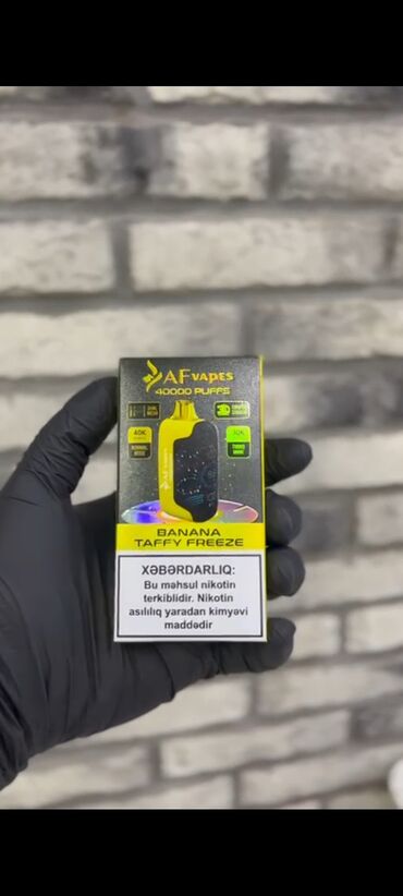 hqd купить баку: AFVapes birdəfəlik elektron siqaret – 40 000 puf Xüsusiyyətlər: - Dad