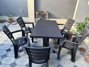 bag ucun stollar: Plastik stol stul Turkiyenindi super maldi Pulsuz catdirilma var