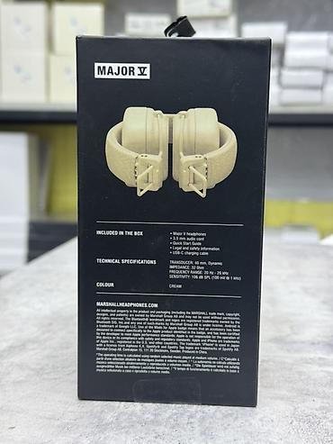 i5 14: Беспроводные накладные наушники, Marshall, Новый — 3