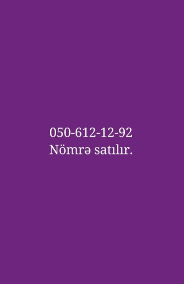 SİM-kartlar: Number: ( 050 ) ( 506121292 ), Yeni