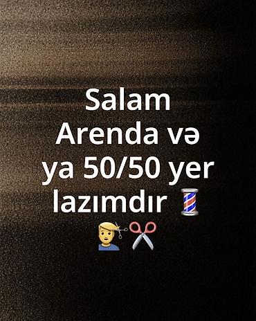 berber iş: Bərbər, 3-5 illik təcrübə, Faiz — 1