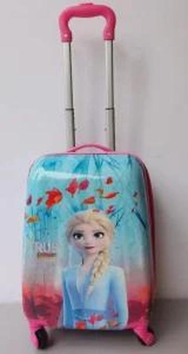 Rančevi, torbe i koferi: Dečji kofer na točkiće – Disney Frozen (Elsa) - Tvrda školjka sa — 15